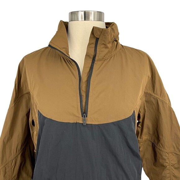 Lululemon Evergreen Anorak Deep Artifact / Black Barry's Logo Size 6 Packable - Picture 2 of 11